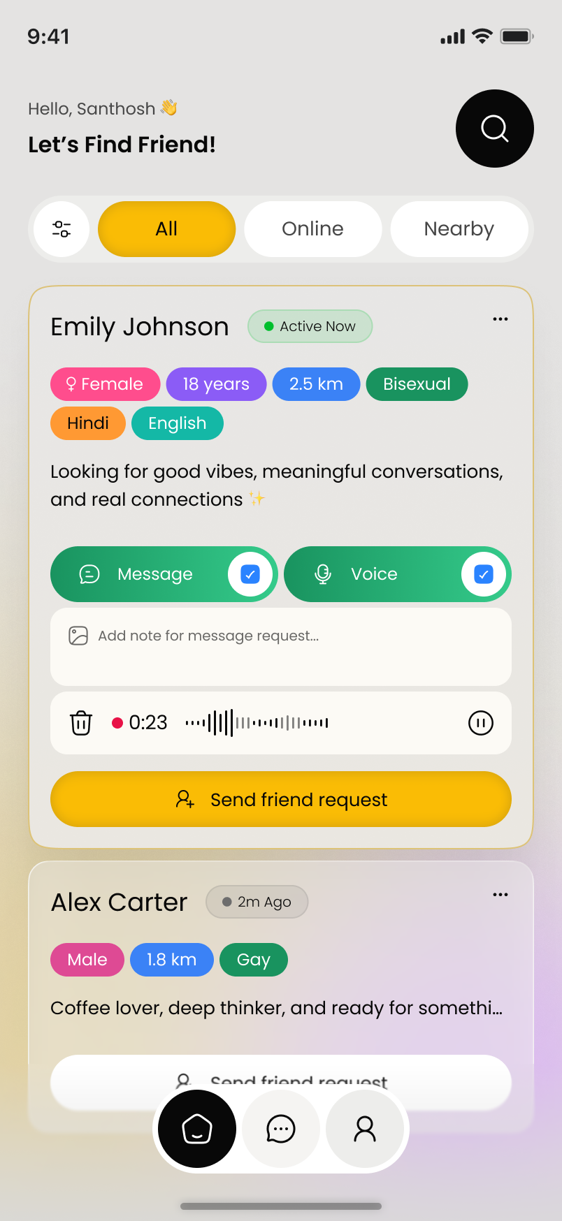 Voibio App Screenshot